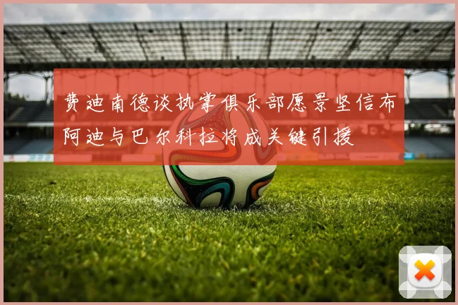 费迪南德谈执掌俱乐部愿景坚信布阿迪与巴尔科拉将成关键引援